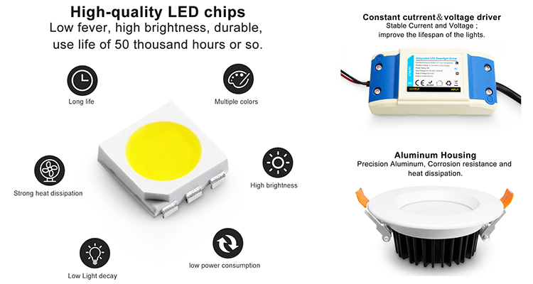 smart down light rgb