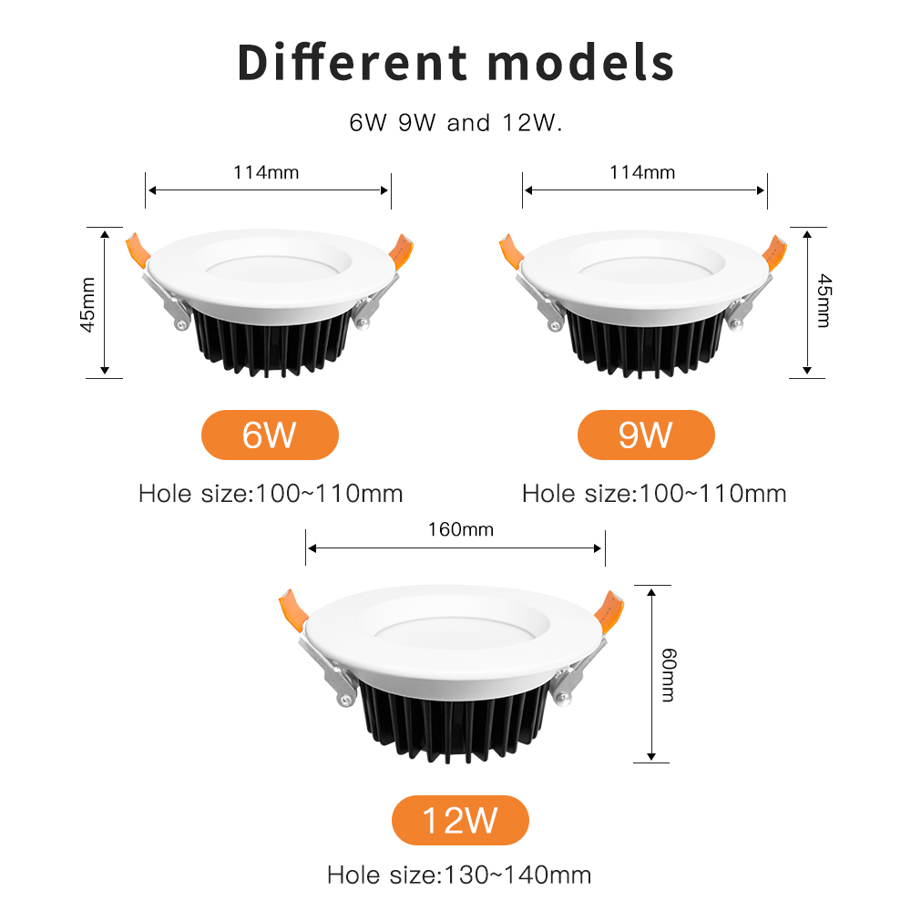 smart rgb led down light