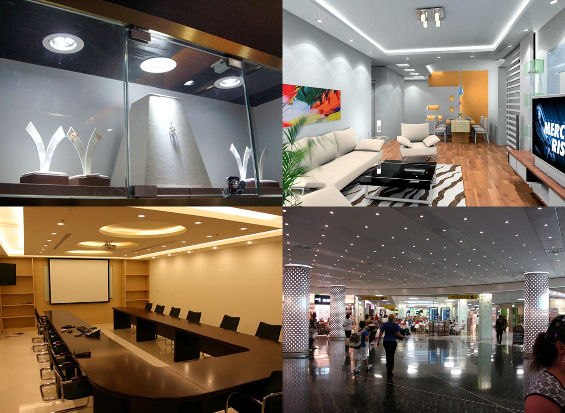 smart rgb led down light