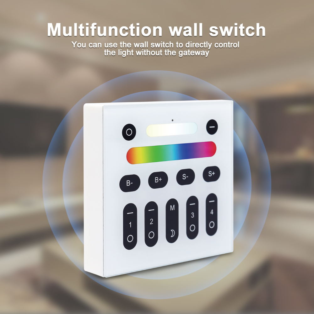 Smart led candle light RGB