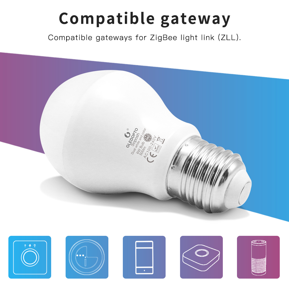smart led bulb rgb cct