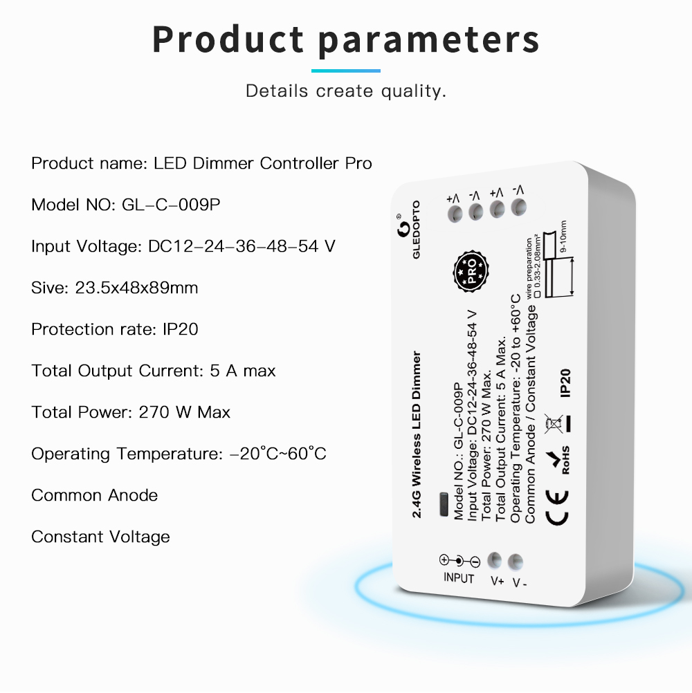 Zigbee led dimmer