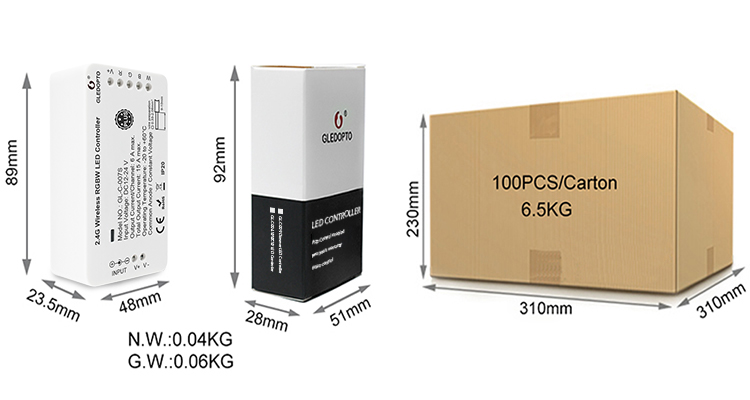 GLEDOPTO Zigbee LED controller RGBW