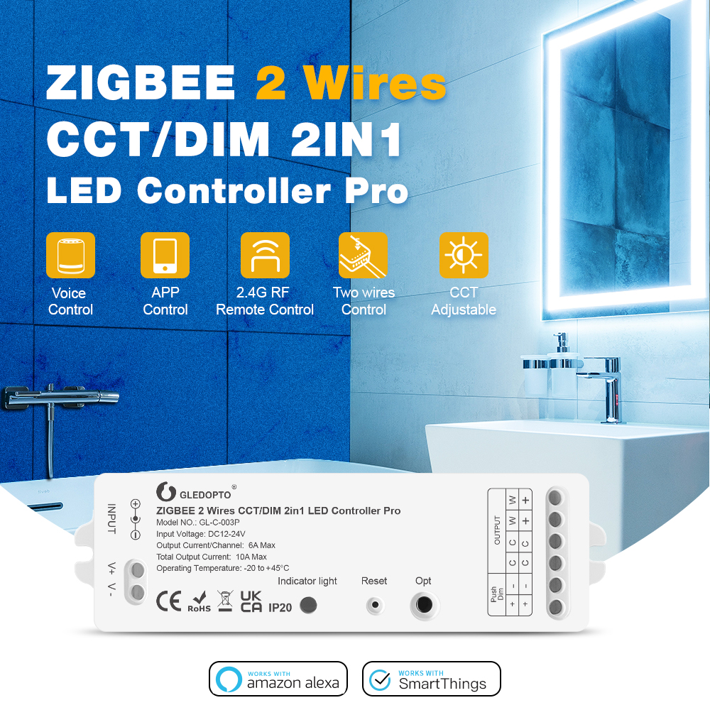 Zigbee led controller 2 wire