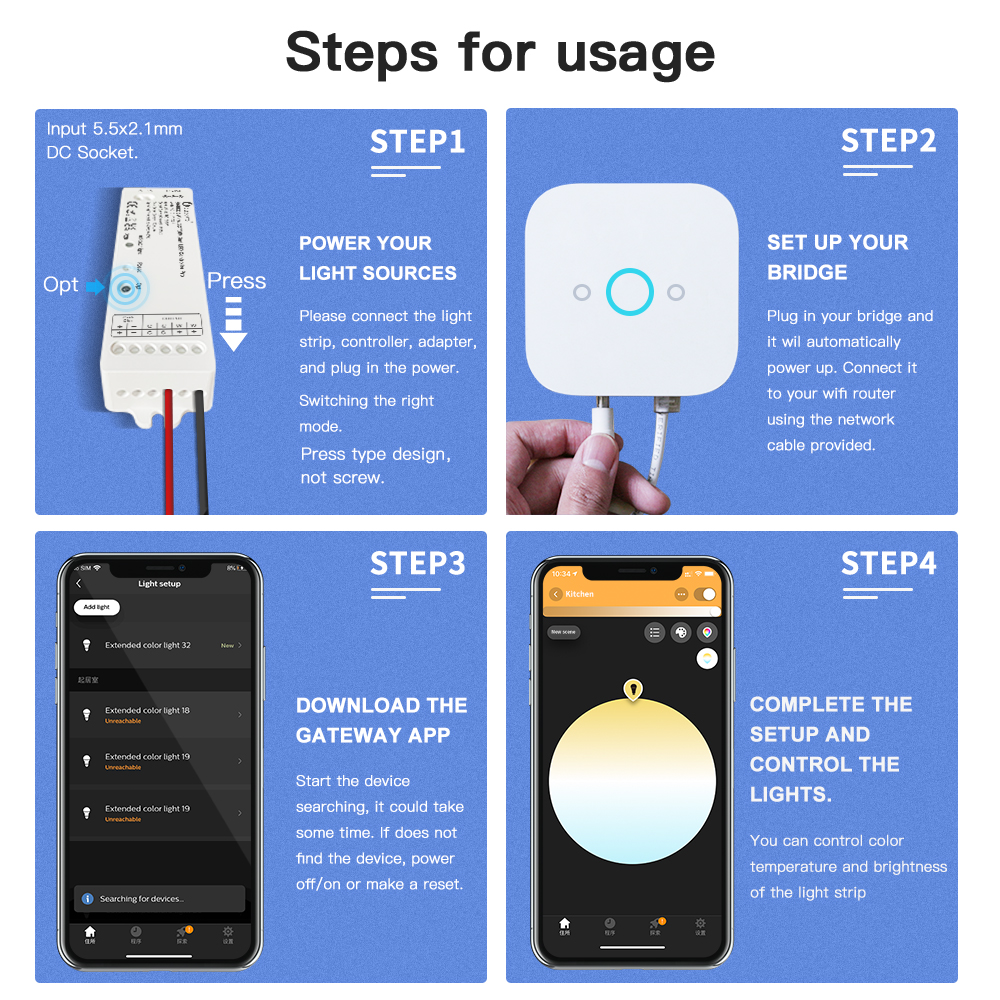 2 Wires Zigbee controller
