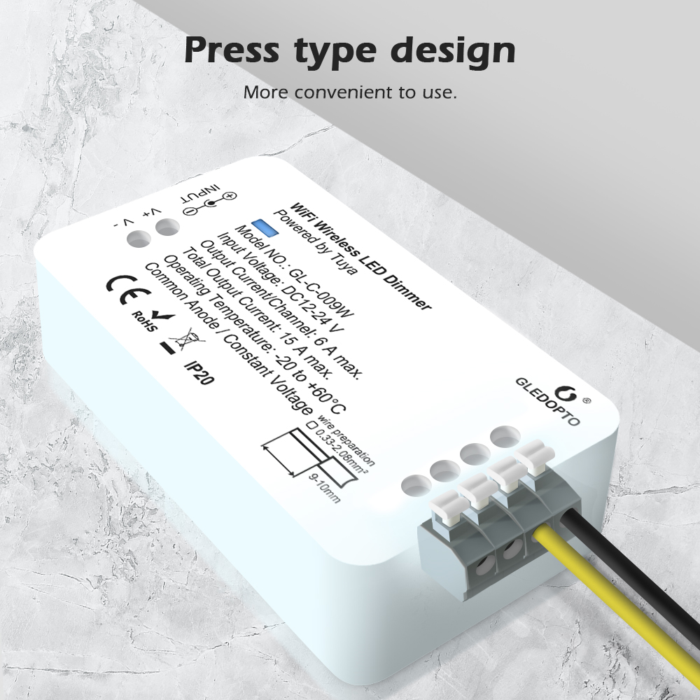 Wifi led controller dimmer