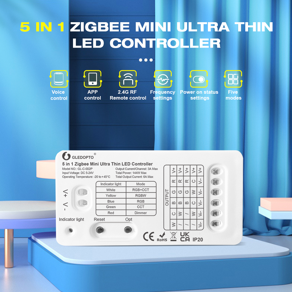 zigbee led controller rgbw