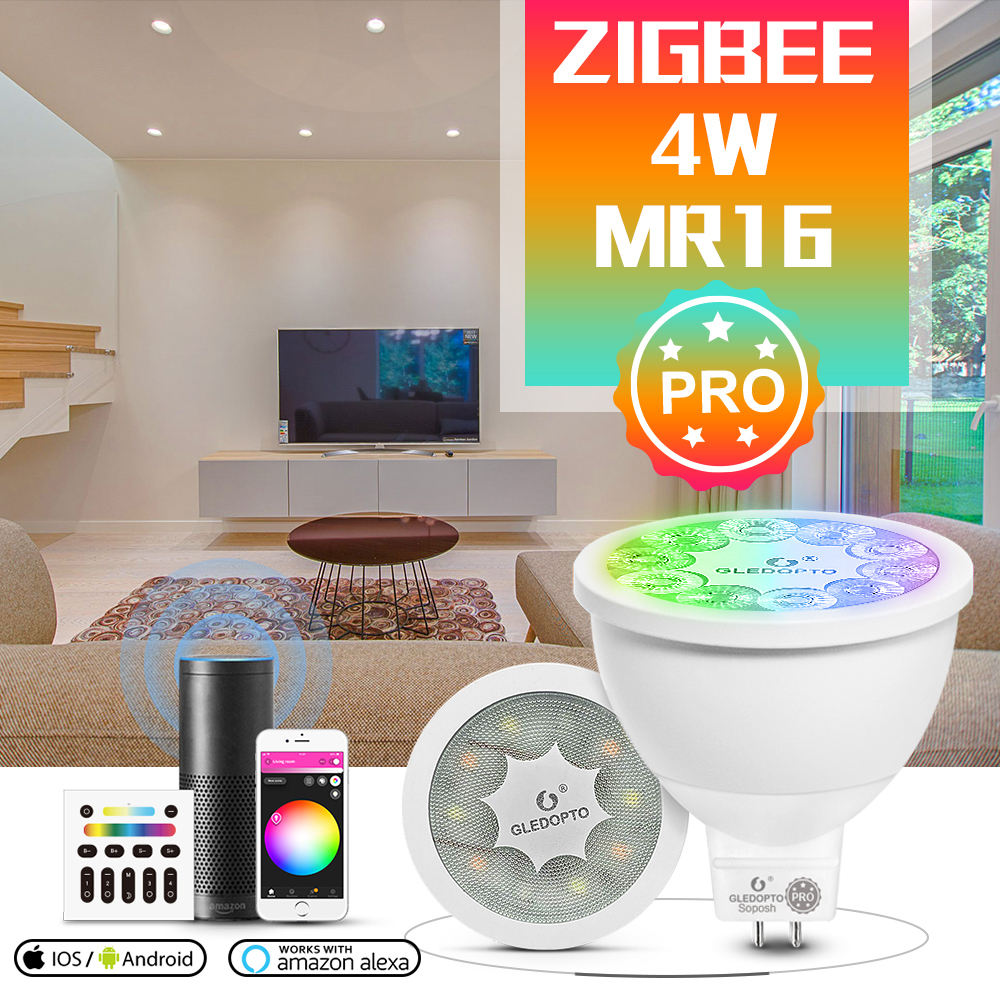 smart LED spotlight RGBW