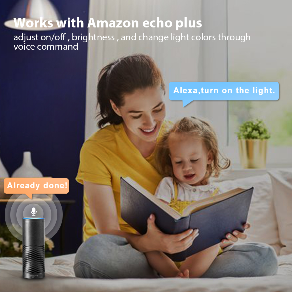 smart LED spotlight RGBW