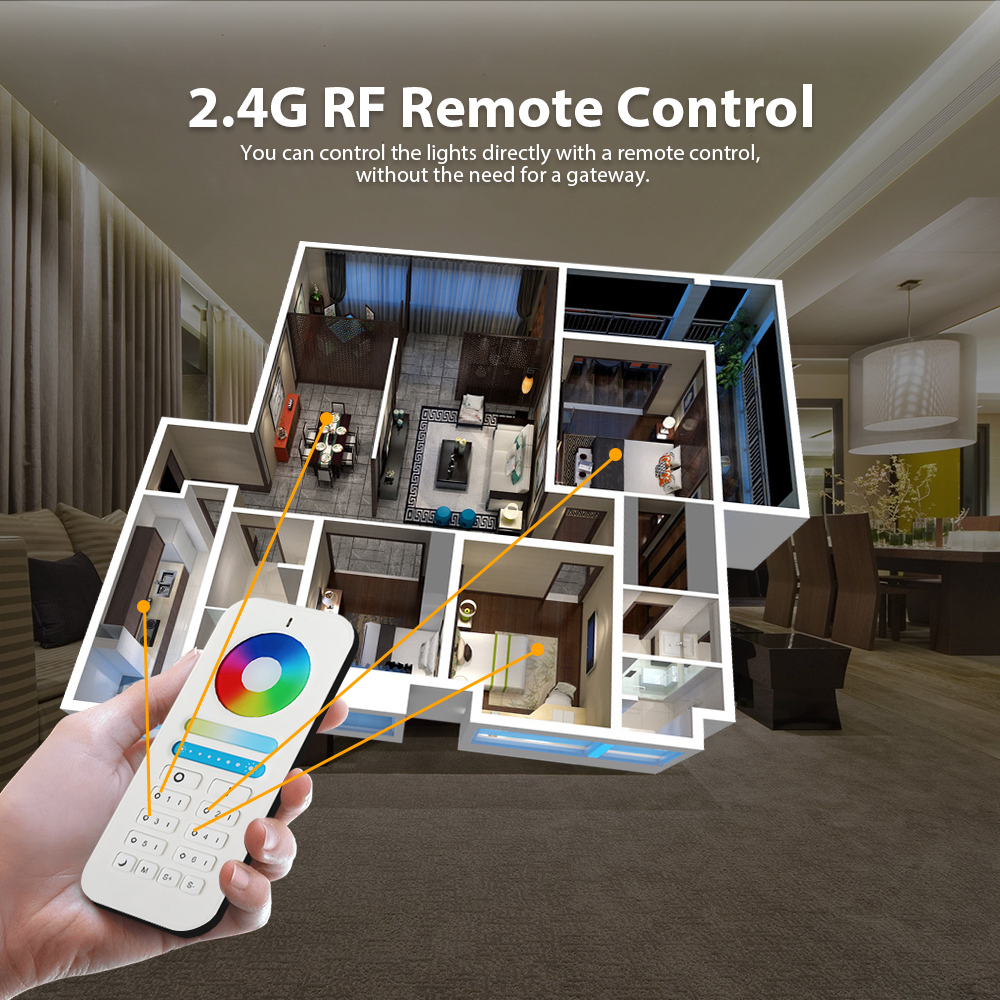 smart LED spotlight RGBW