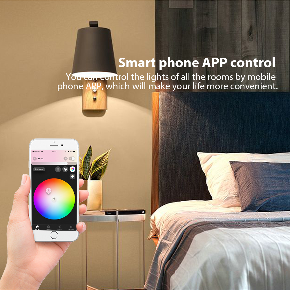 smart LED spotlight RGBW