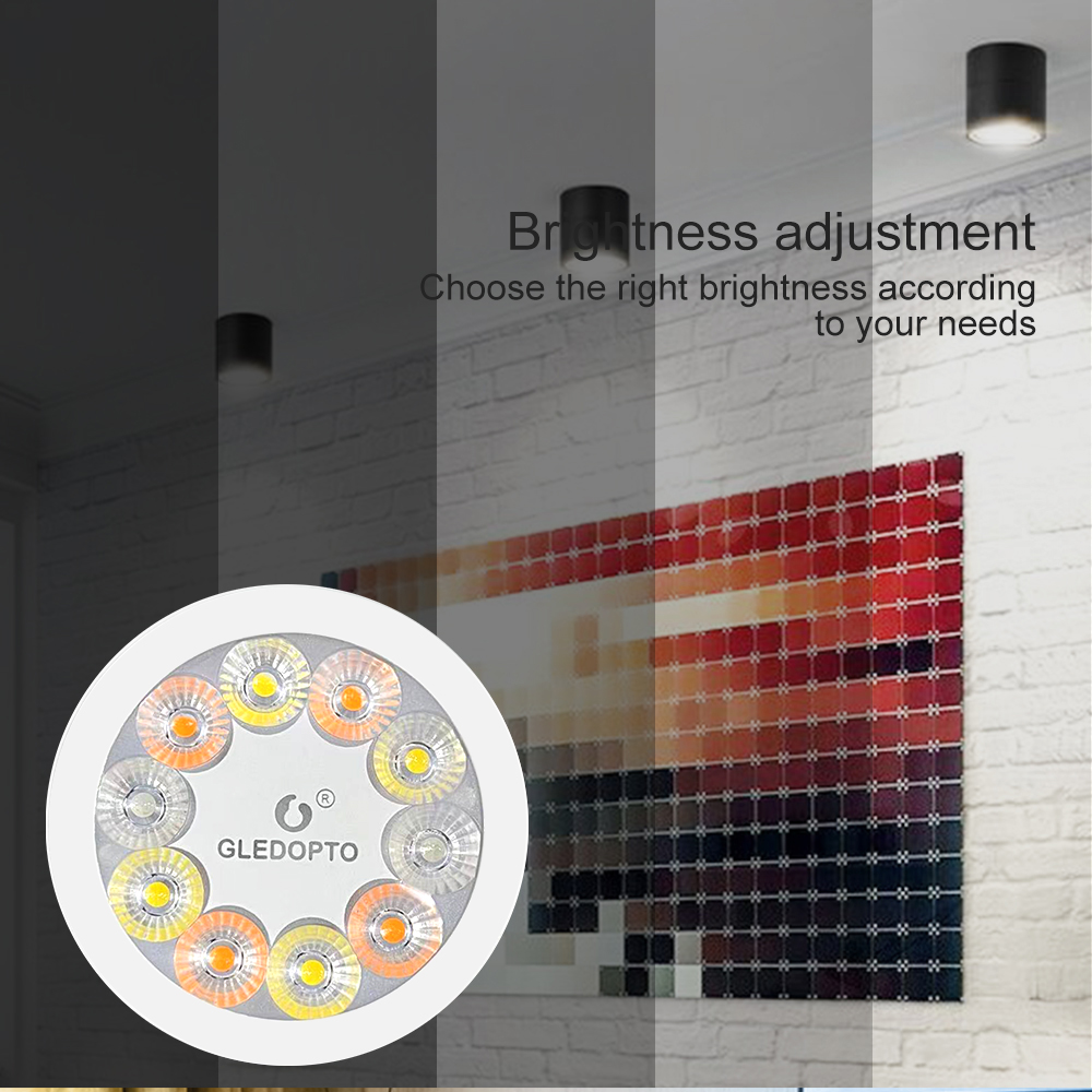 smart LED spotlight RGBW