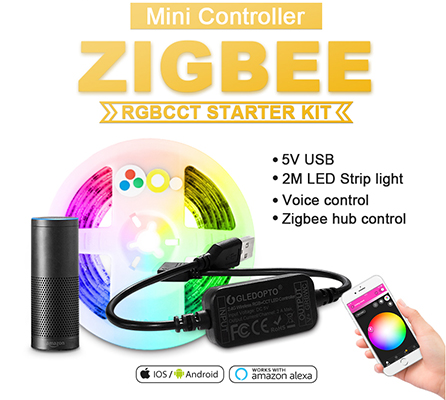 5V usb led strip rgb cct kit