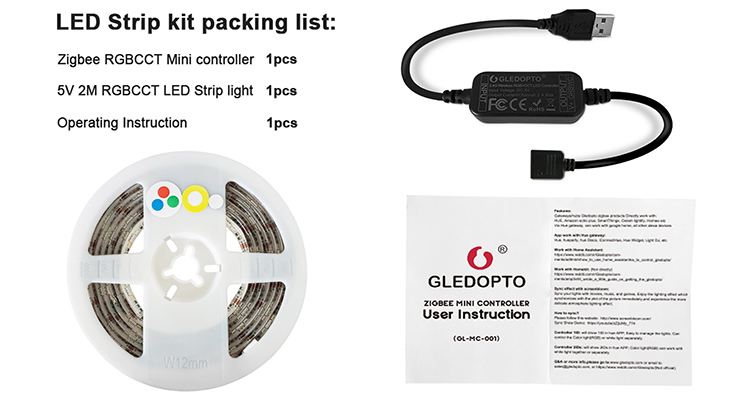 zigbee led controller google home