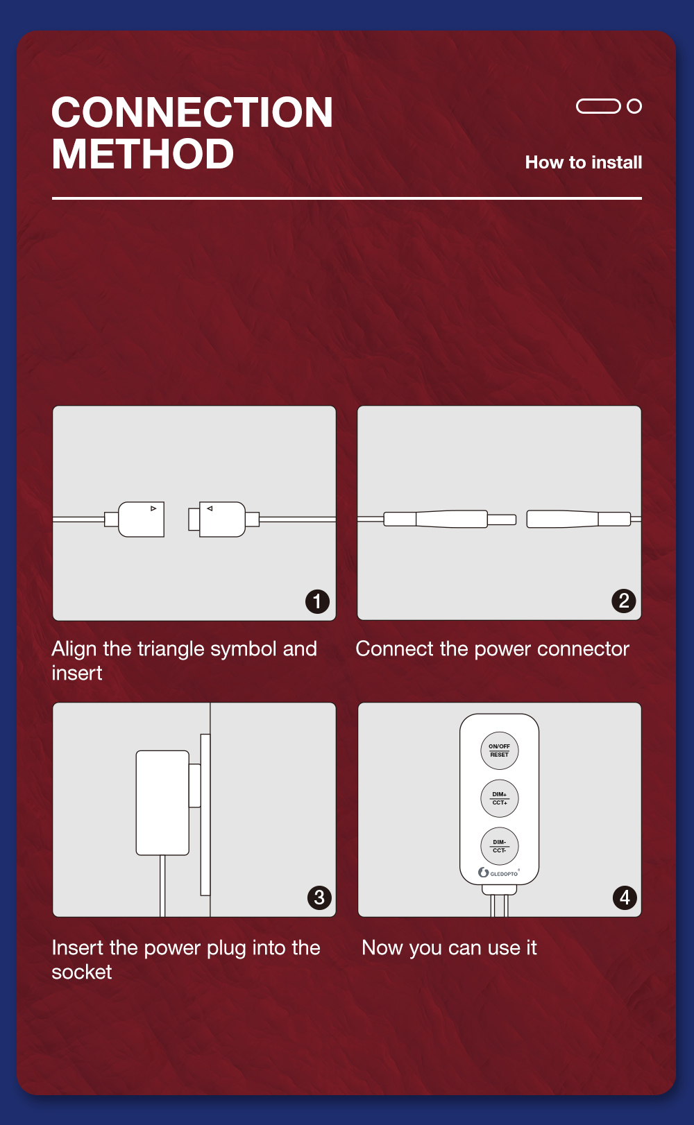zigbee led strip controller rgb cct