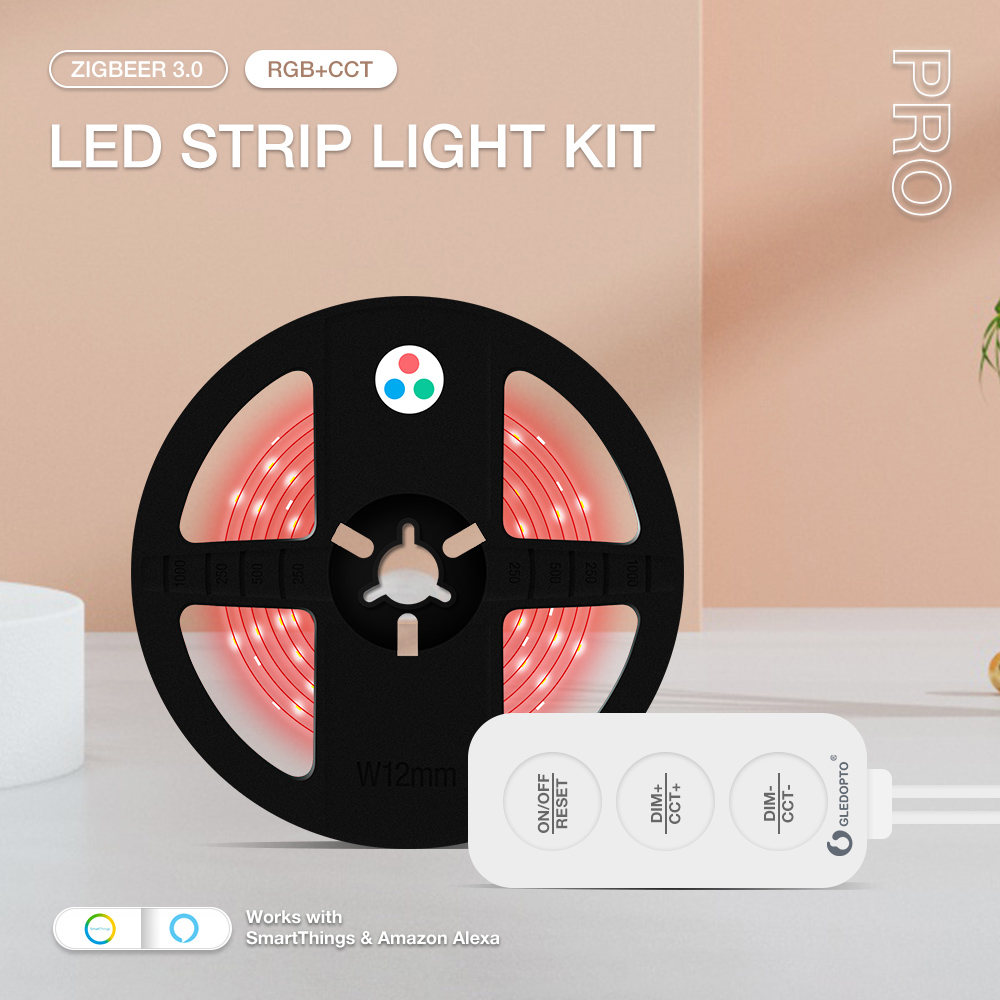 zigbee led strip controller rgb cct