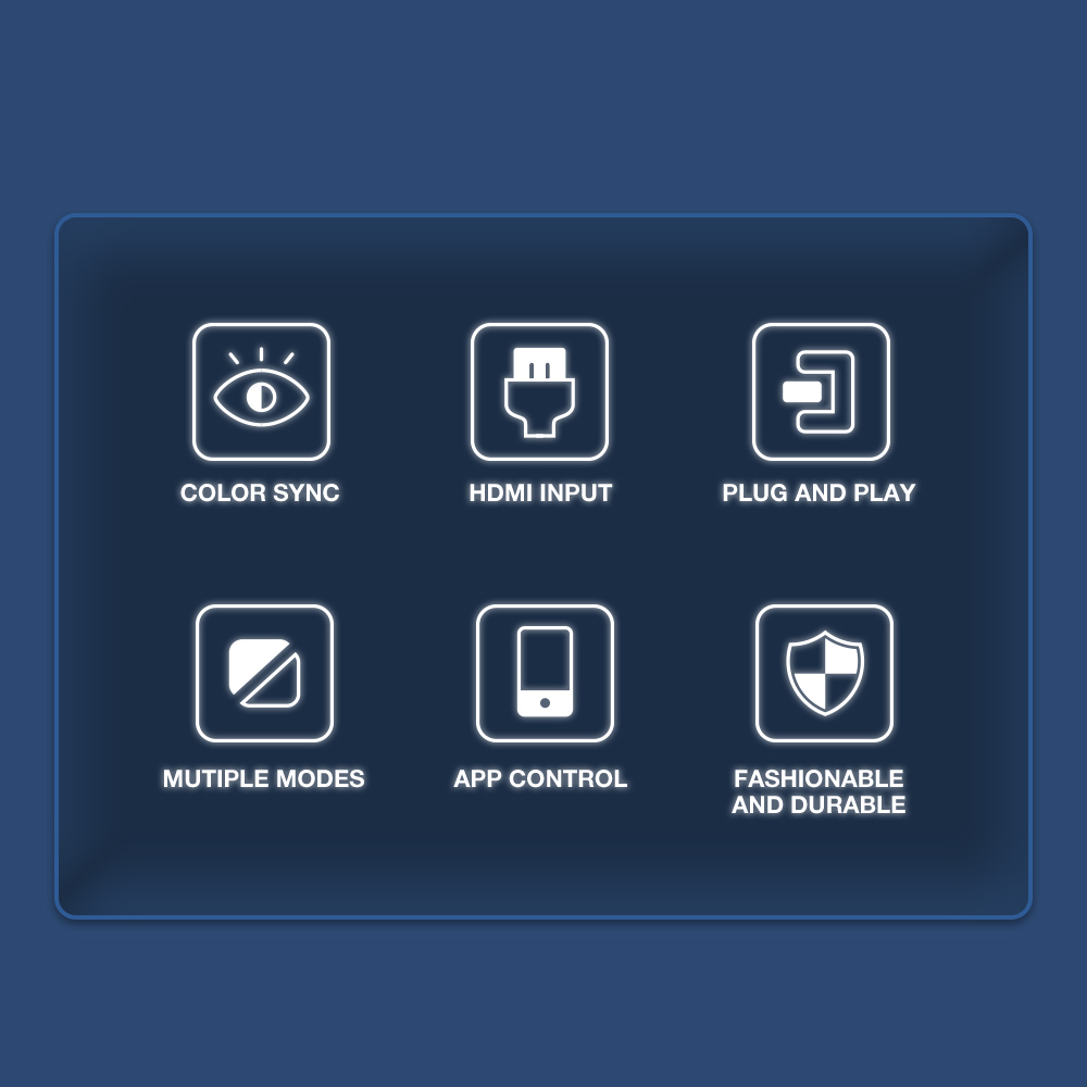 Smart HDMI TV SYNC light box