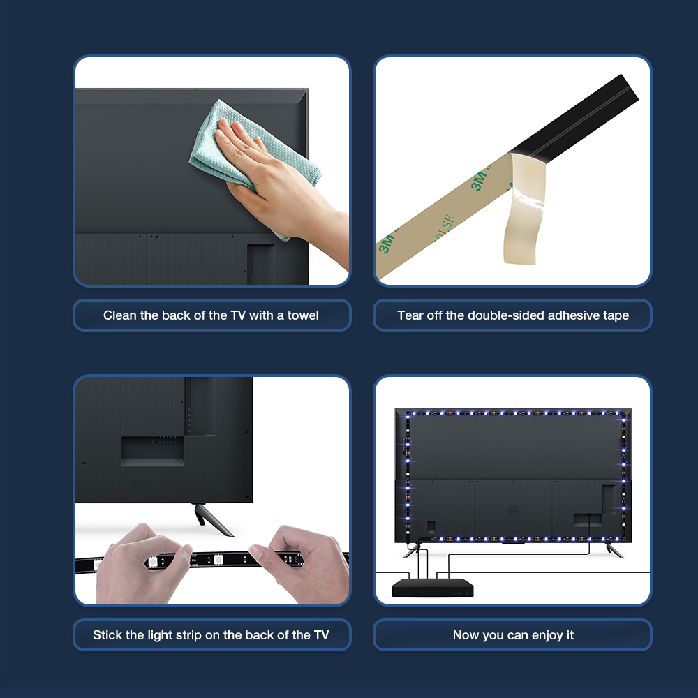 Smart HDMI TV SYNC light box