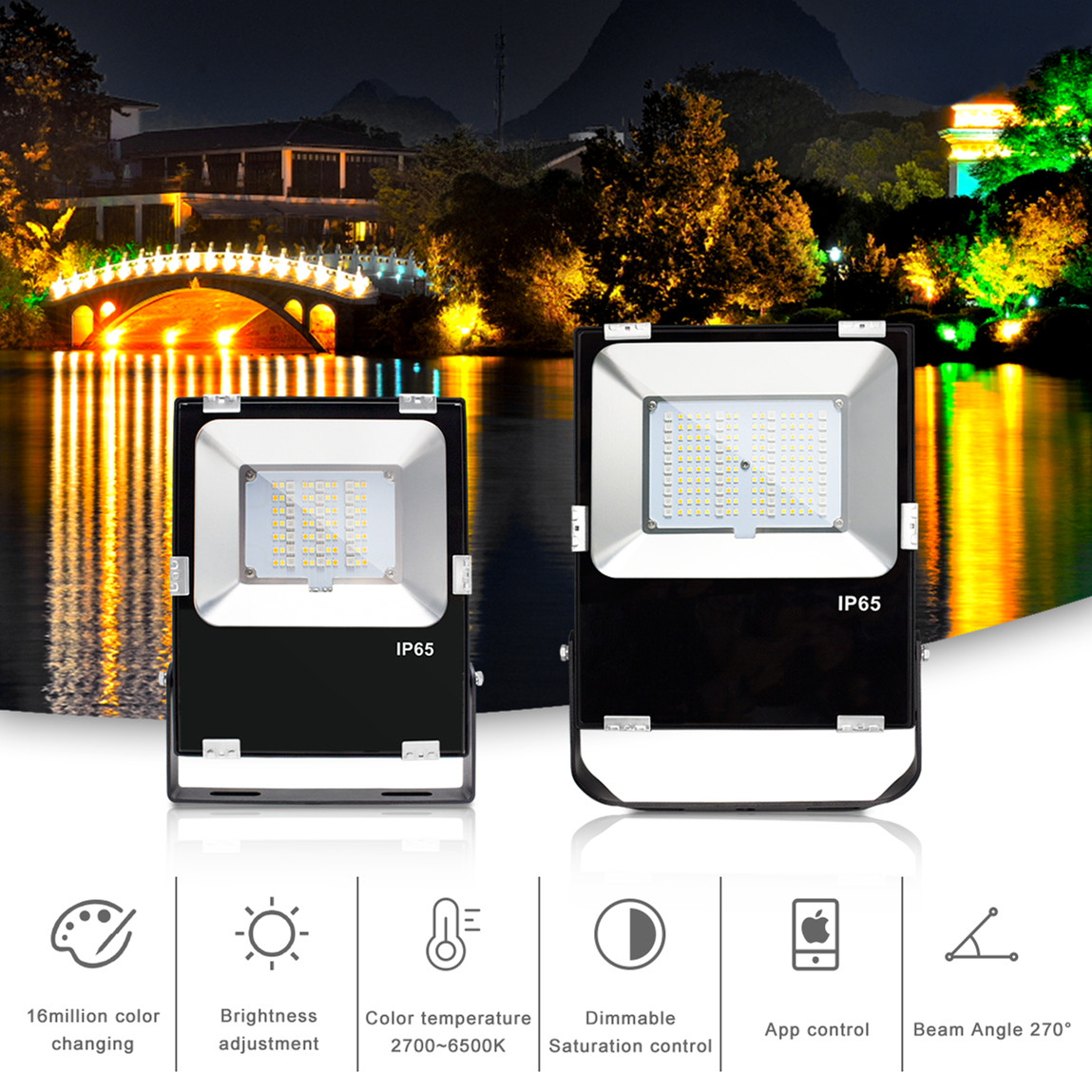 rgb led projector 30W