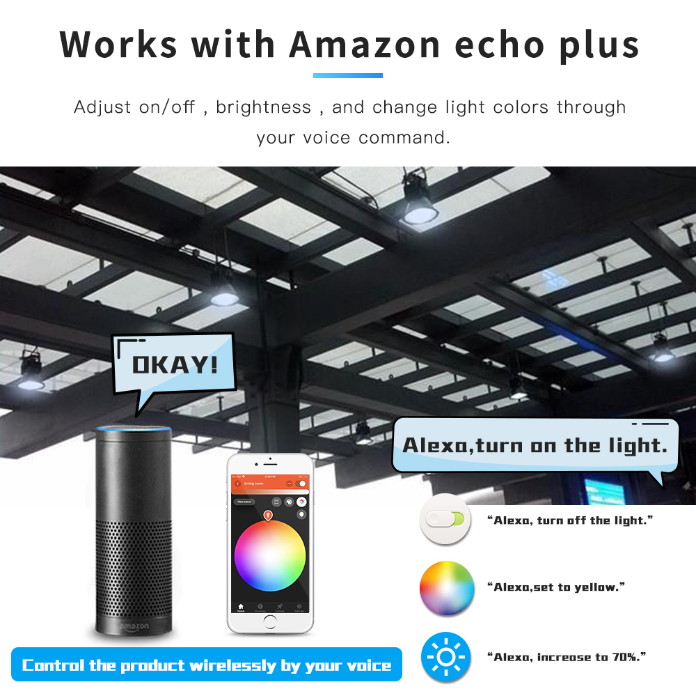 rgb led flood light 400W