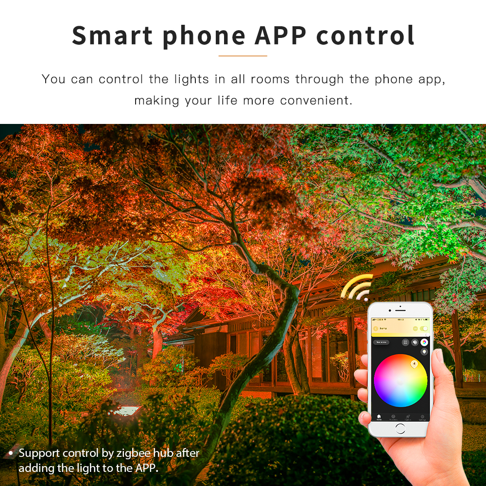 rgb smart landscape lighting