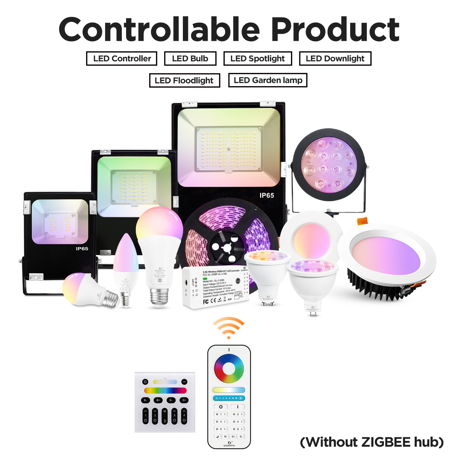 rgb cct zigbee outdoor landscape lighting
