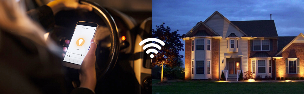 RGB smart outdoor focus light