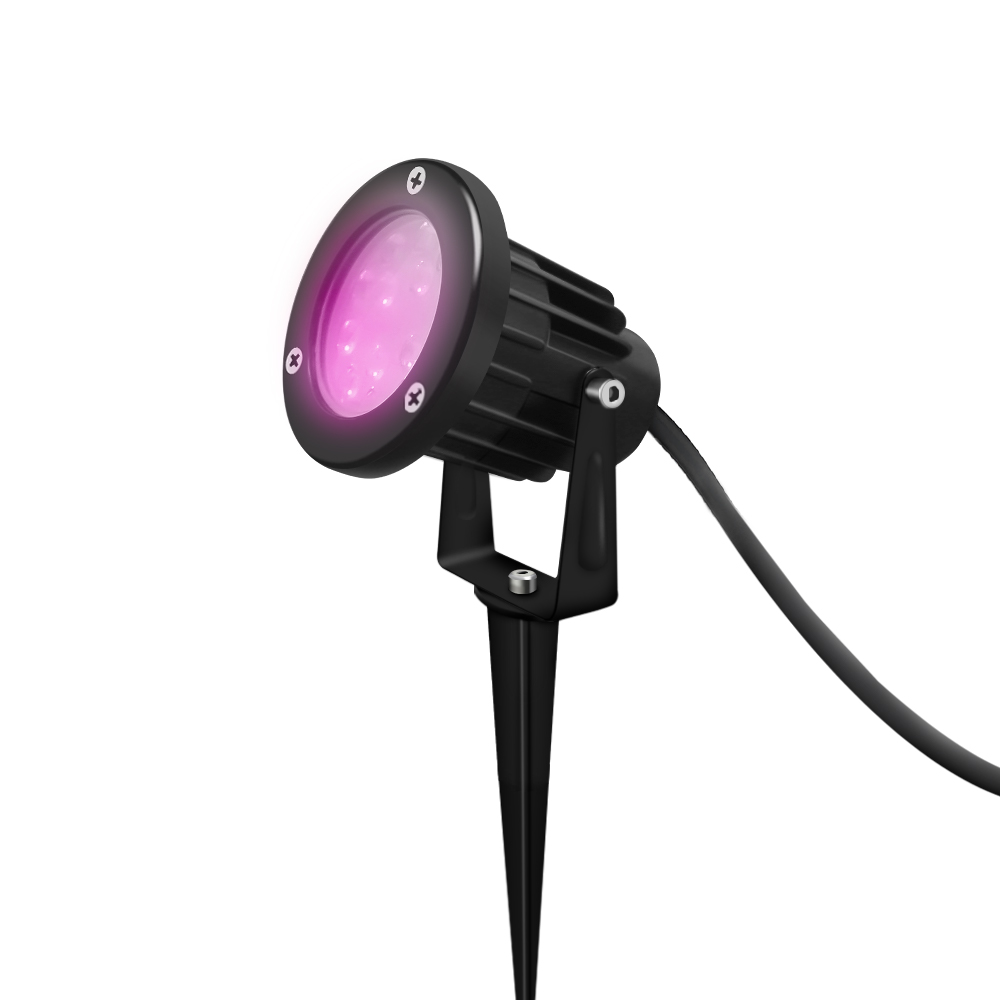 RGB smart outdoor focus light