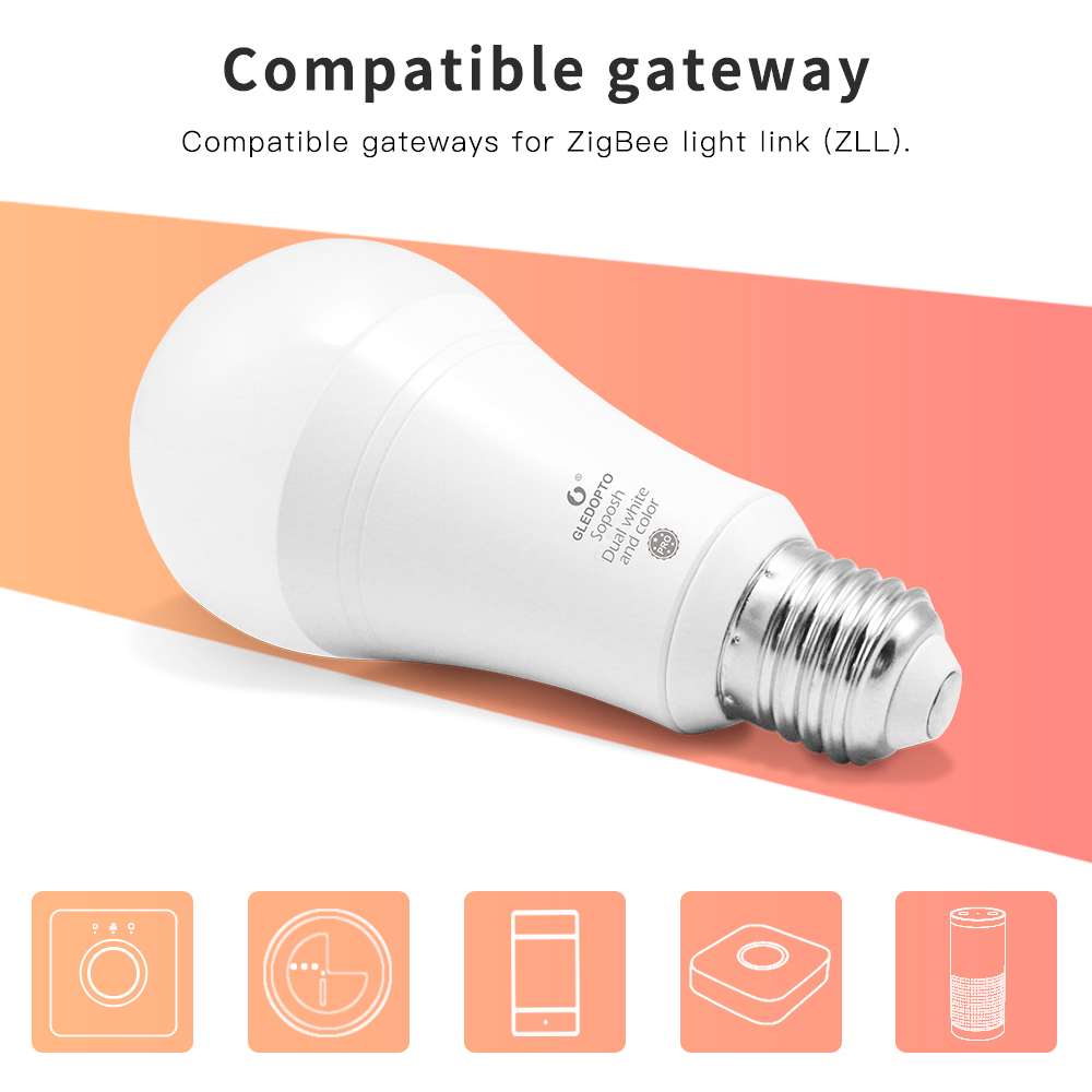 zigbee led bulb 12W