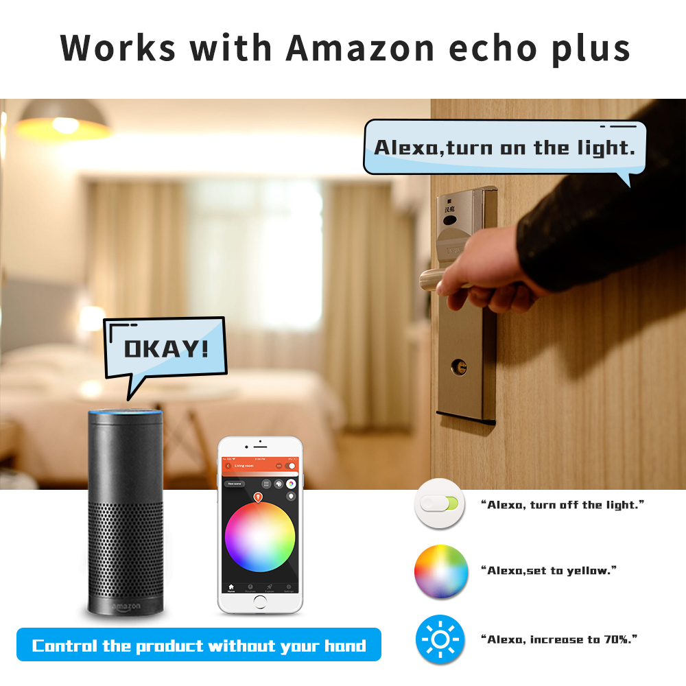 zigbee led bulb 12W