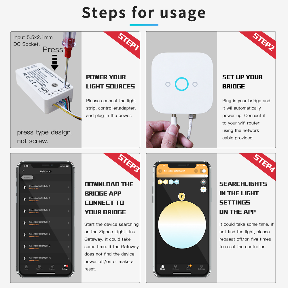 zigbee led controller