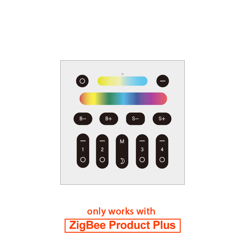 zigbee remote touch dimmer switch
