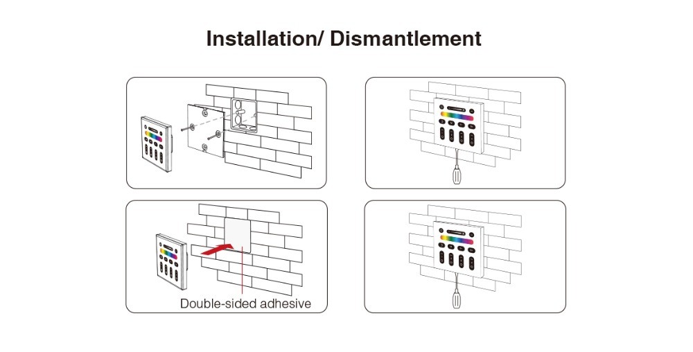 zigbee remote touch dimmer switch
