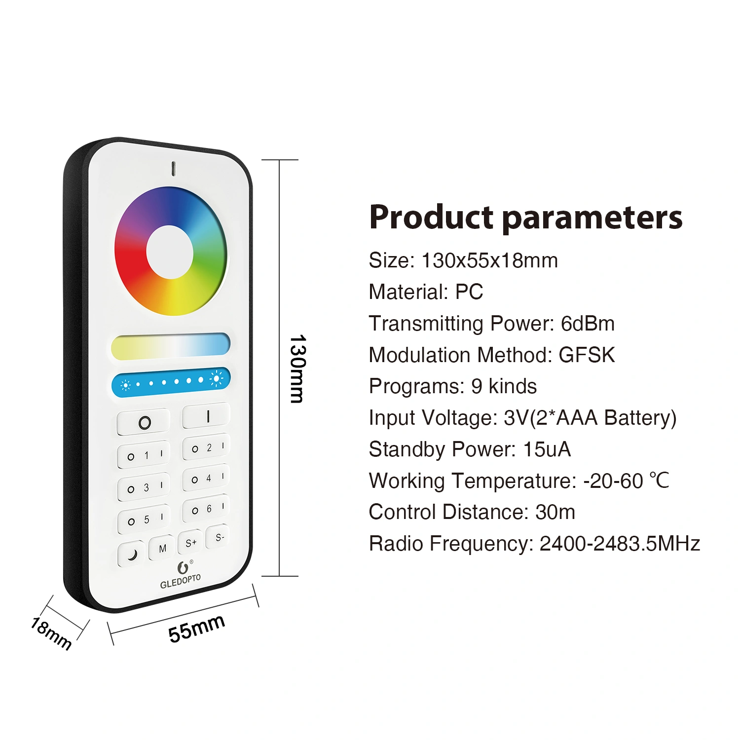 wireless remote control