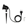 Outdoor gate light IP65 garden post bollard lawn lamps Zigbee hub remote control