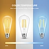 CCT tunable LED Filament Bulb