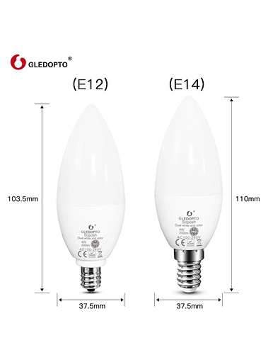 smart zigbee led bulb e14