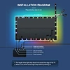 music rgb led strip light