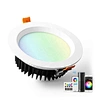 GL-D-003P Gledopto ZigBee LED Downlight RGBW Smart LED Flush Mount Ceiling Light Works with Alexa Recessed Lights