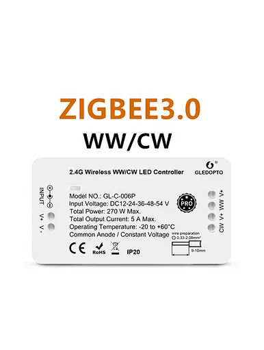 zigbee led controller ww/cw