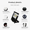 smart outdoor rgb led floodlight