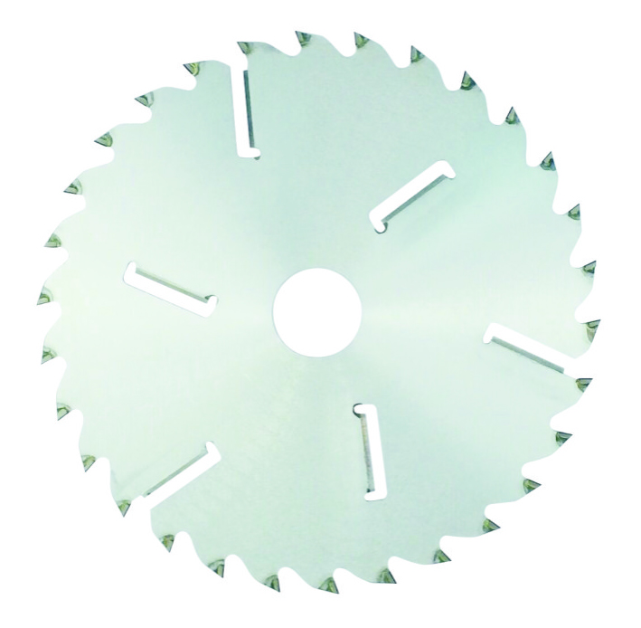 The Body of Saw Blade with HW-tipped Strobes