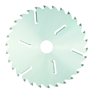 The Body of Saw Blade with HW-tipped Strobes