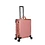 rose gold travel makeup case with mirror