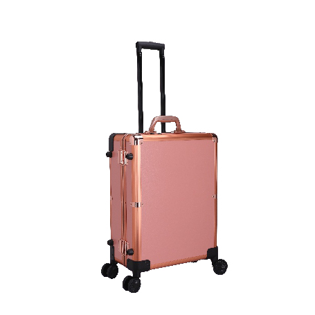 ABS+Aluminum travel makeup case with mirror detail 03