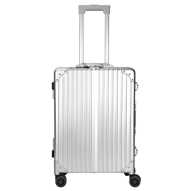 Aluminum Metal Makeup Case with lights and mirror Details 09