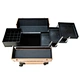 rolling studio makeup case