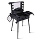ABS+Aluminum Professional Makeup Case with Combination Lock