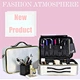 Dazzling White Makeup Bag for Brushes