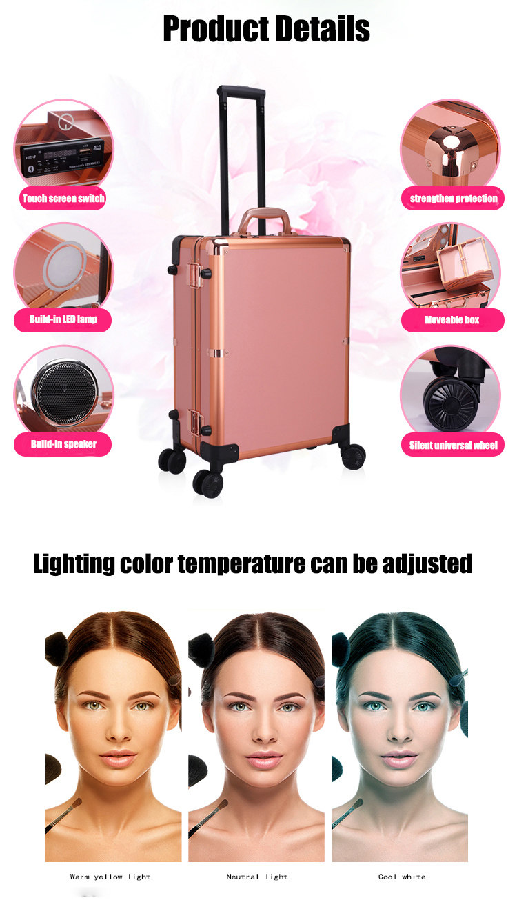makeup organizer case